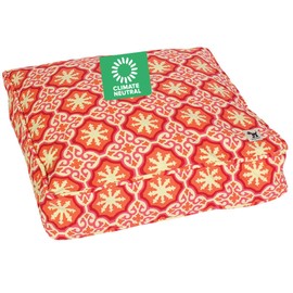 Molly Mutt Small Dog Bed Cover Papillon Print Measures 22" x 27" x 5" 100% Cotton Durable Breathable Sustainable Machine Washable Dog Bed Cover