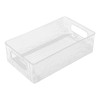 Caja De Almacenamiento Apilable Para Cosméticos De Acrílico Plateado