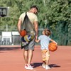 SUPVOX Portable Mesh Ball Bag for Sports: Large Capacity Drawstring