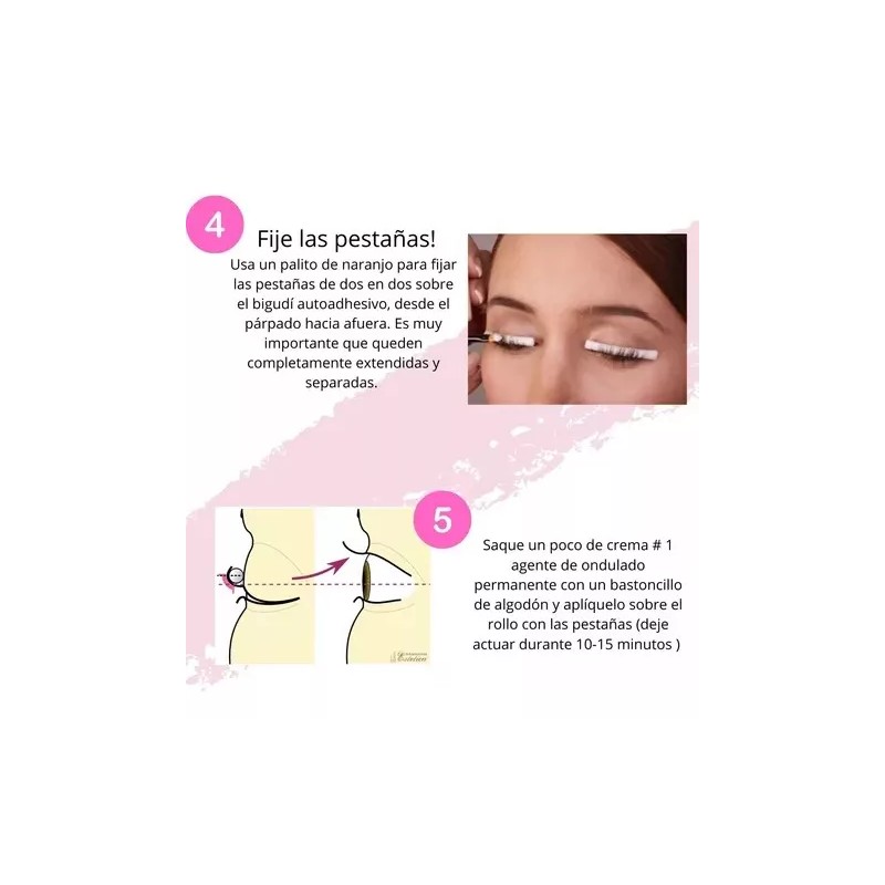 Veraly Kit Ondulado Rizado Permanente De Pestañas Elevación Set F