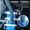 Swimming Pool Vacuum Hose 1-1/2" x 50-Ft, Swivel Cuff Kinkproof
