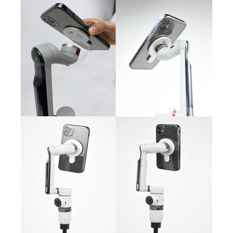 Fotoleey Magnetic Quick Release Mount for Insta360 Flow Pro/Flow