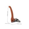 Totority Bike Brake Handle Adjustable Bicycle Brake Lever Cable Vintage