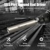 Vearter SDS Plus Ground Rod Driver for 3/4'' Grounding Rod,