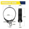 E-cowlboy 2322D Heavy-Duty Oil Filter Wrench, 5-1/4" to 5-3/4" Diameter