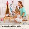 Wingyz 3-in-1 Adjustable Kids Art Easel with Magnetic Whiteboard &