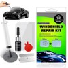Windshield Crack Repair Kit, for Bulls-Eyes, Half-Cobweb,Moon, Star and Long