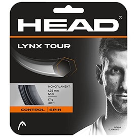 HEAD Lynx Tour 17-1.25mm Tennis String Set, Black