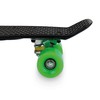 Kartium Mini Cruiser Skateboard 22 inch, Classic Retro Plastic Cruiser