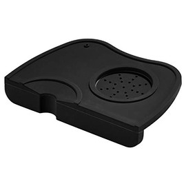 Espresso Tamper Mat, Food Safe Silicone Coffee Tamper Mat, Anti-Slip Corner for Barista Tool Home Kitchen Bar Coffee Shop