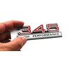 1pc 345 5.7 Liter High Performance Engine Emblems Badge 3D