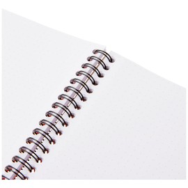 RHODIA 18503C - Spiral Notebook (Full Bound) Orange - A4 - Dotted Dot - 80 Detachable Sheets - 80G Clairefontaine Paper - Soft and Resistant Coated Card Cover - Classic