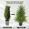 Artificial Norfolk Christmas Pine Tree 3Ft for Indoor and Outdoor