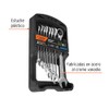 Truper Expert JC-8XM, Juego de 8 llaves combinadas pulidas mm