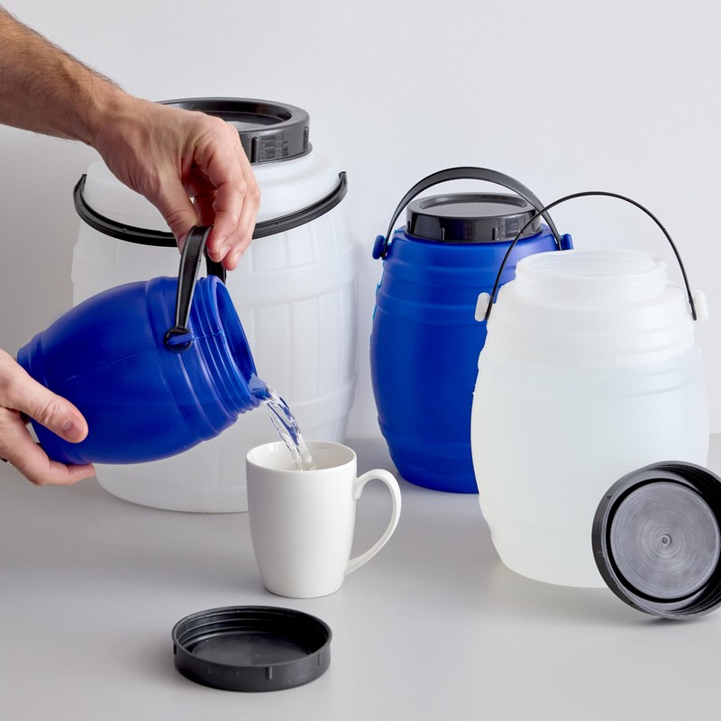 Garronda 1.5 Litre Container with Lid, Feeding Bin, Wide Neck