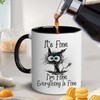 Gifts for Cat Cat Lover,It's Fine I'm Fine Everything is