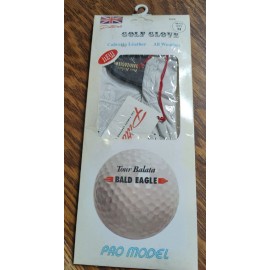 Pittards Cabretta Leather Golf Glove: Mens Left Medium - Pro Model - all weather