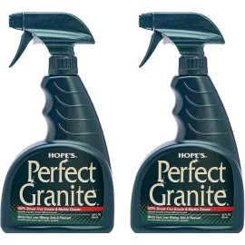 Hope’s 2x HOPE'S Perfect Granite & Marble Countertop Cleaner Stain Remover &Polish 22oz