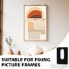 Metal Mirror Clips Wide Channel Mirror Hanger Clip Kit Large