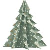Heyda 3D Fir Trees Origami Paper Folding Set - Eucalyptus
