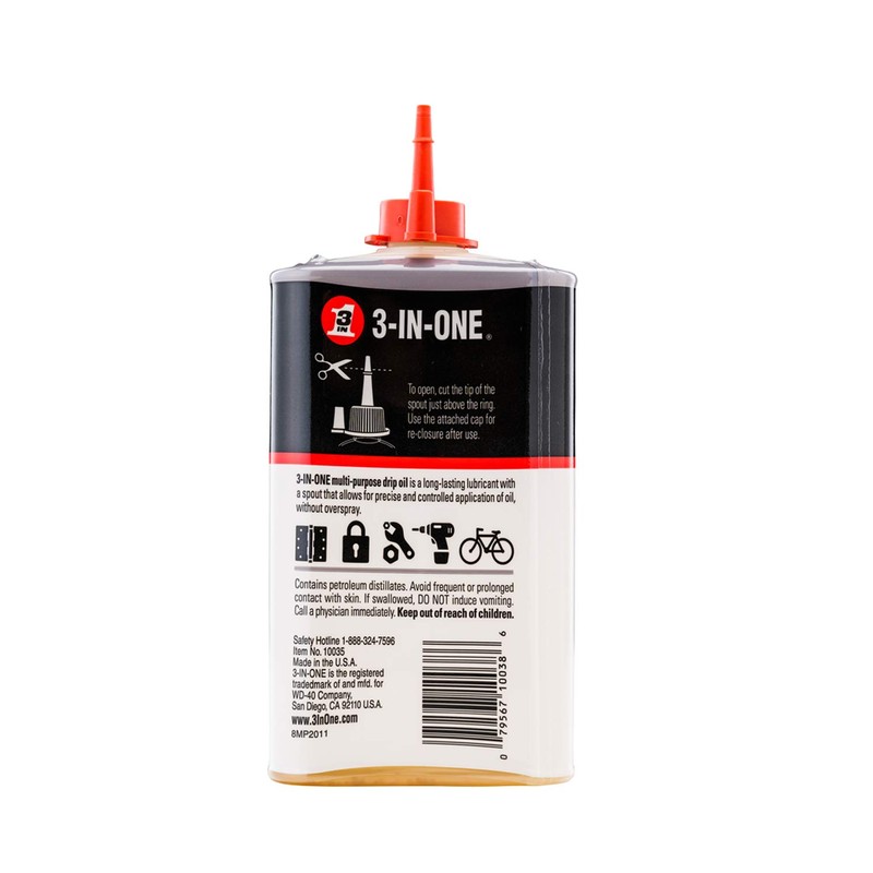 3-IN-ONE Multi-Purpose Oil, 8 OZ [12-PACK]