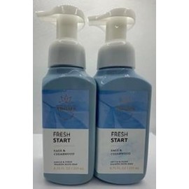 Generic Set of 2 Aroma Fresh Start Gentle & Clean Foaming Hand Soap 8.75 Ounce Sage & Cedarwood, Blue