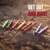 KOM 自転車用チューブレスタイヤ修理キット 8色 マウンテンバイクやロードバイクのタイヤのパンクを修理 – タイヤ修理フォークとリーマー、ベーコンストリップ8本付き。 チューブレスバイクタイヤ修理キット (Red)' specified cannot