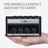 HSCLPM Headphone Amplifier with Audio Cable, HA400 4-Channel Metal Stereo