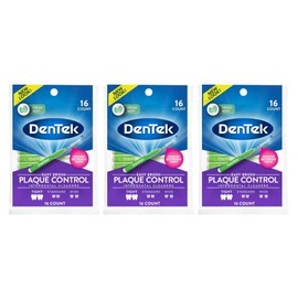 Dentek Easy Brush Cleaners Extra Tight Spaces 16 Count (3 Pack)