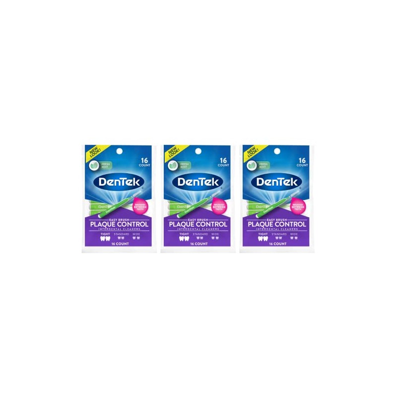 Dentek Easy Brush Cleaners Extra Tight Spaces 16 Count (3