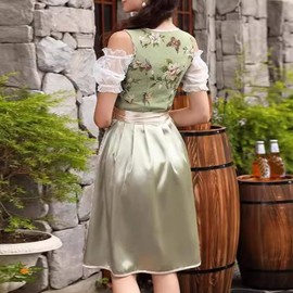 Kwatieh Dirndl Mit Glitzer Schuerze Kinderdirndl Maedchen 152 Dirndl Damen Jeans Trachten Ohrringe Lederhosen Oktoberfest Tracht Baby Weisse Dirndl Schuerze Dirndl Groesse 34