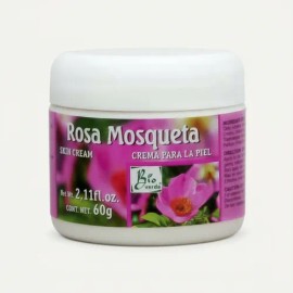 Crema Rosa Mosqueta Concha Nácar Hidrata Estrías Arrugas Todo Tipo De Piel Día/noche