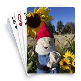 CafePress Fall Field Gus Standard Size Playing Cards