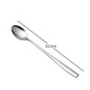 Mayish Stainless Steel Long Handle Ice Tea Spoons, 6 Pieces