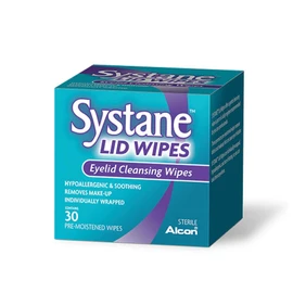 Systane Lid Wipes Eyelid Cleansing Wipes, 30 Count (Pack of 3)