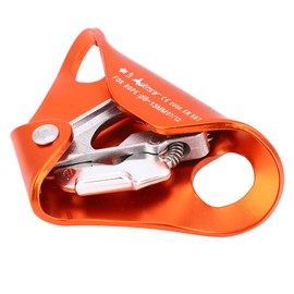 Chest Assender, Chest Assender, Lock Climbing, Fall Prevention, Rustproof, High Strength, Easy Operation, Suitable for Rope Diameter 0.3 - 0.5 inches (8 - 13 mm) (Orange)