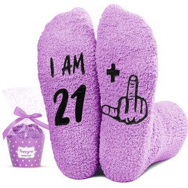 HAPPYPOP 22nd Birthday Old Female Gifts Socks for - Gifts, Socks 22 Gifts, Bend Gifts for 22 Year Old Woman
