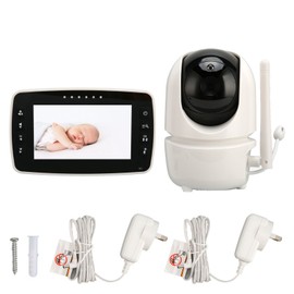 4.3in LCD Screen Baby Monitor Wireless 100‑240V 900ft Transmission Range Two Way Audio Baby Video Invigilator AU Plug