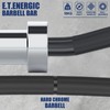 E.T.ENERGIC 7FT Olympic Barbell Bar Load 1000LBS Capacity Available Men's