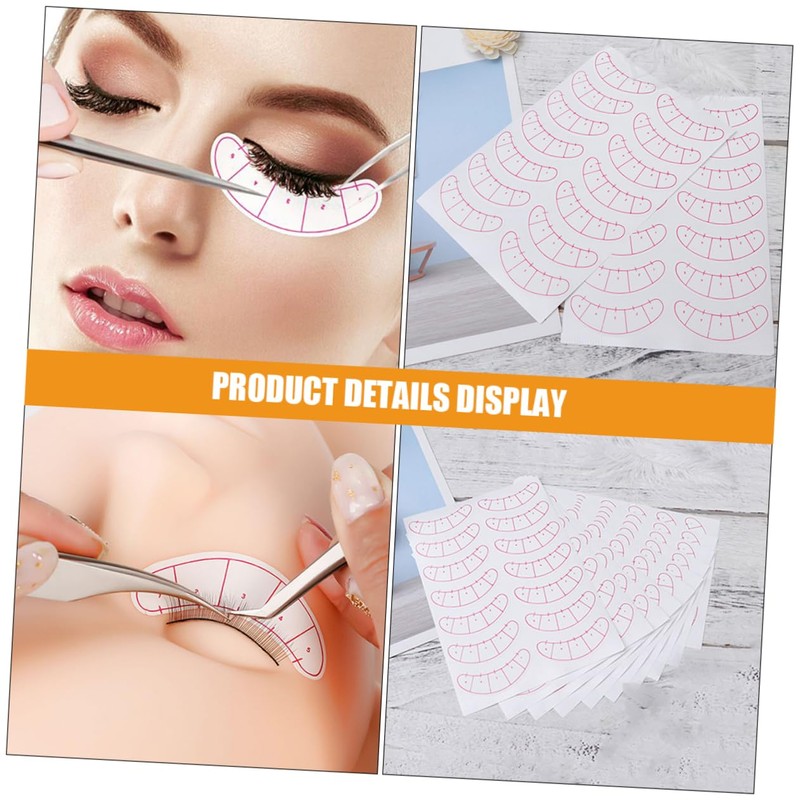 Ipetboom Eyelash Positioning Patch Custom Eyelash Packaging Box Lash Mapping