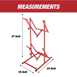Lauco 5 Gallon Dual Pail Tipper - Manual Bucket Rack Pail Can Tipper, Paint, Thinner, Solvents Pourer Bucket Tipper 20L﻿ Tipping Pail