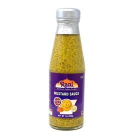 Rani Indian Mustard Sauce 7oz (200g) ~ All Natural, Glass Jar, Ready to eat, Vegan ~ Gluten Free | NON-GMO | Indian Origin