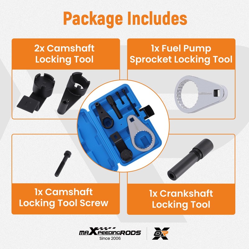maXpeedingrods Camshaft Locking Timing Tool for GM Dodge Chrysler Holden