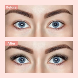 Mlen Diary False Eyelashes 20 Pairs Faux Mink Eye Lashes Natural Look 4D Curl Wispy Fake Eyelashes Mixed 4 Styles for Women Girls