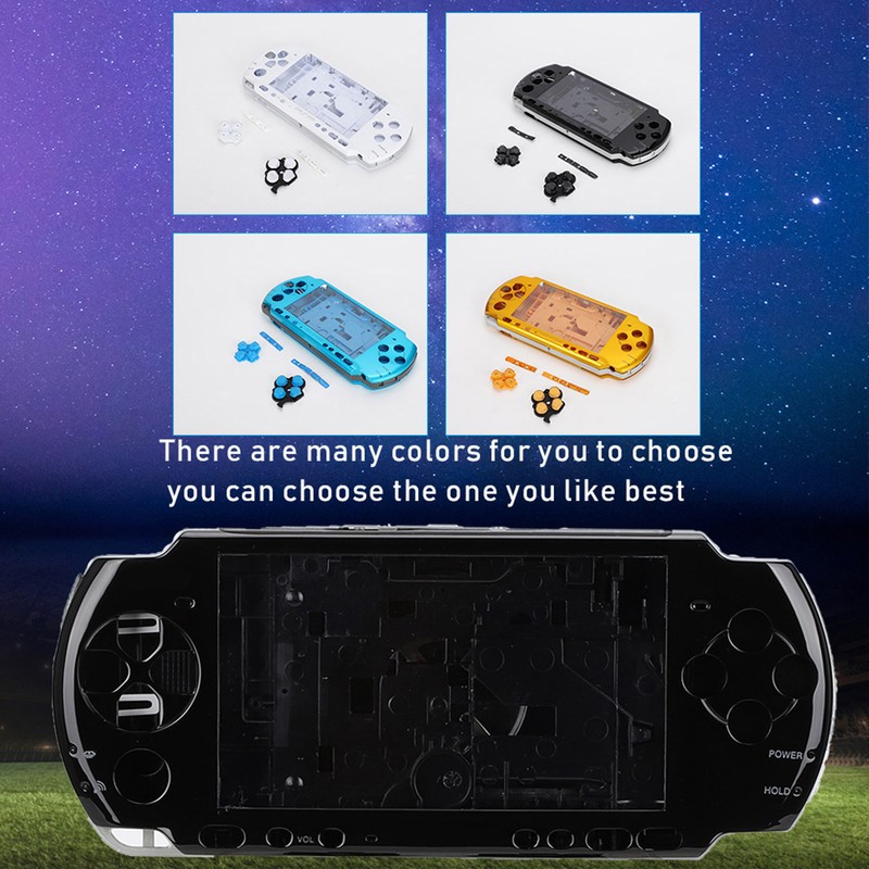 For PSP3000 Game Console Case Full Housing Shell With Screwdriver