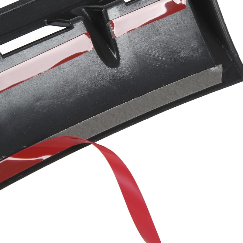 Front Bumper Canard, Front Bumper Canard Glossy Black Replacement for