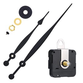 yufana Movement Quartz DIY Wall Clock, Silent Quartz Movement, DIY Wall Clock Movement Mechanism, DIY Wall Clock Movement Mechanism (Black359)