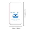 2 Pcs Dual Hole Mini Nasal Aroma Stick, Menthol Scent