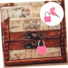 jojofuny Copper Lock Keys for Diary Book Travel Locks with
