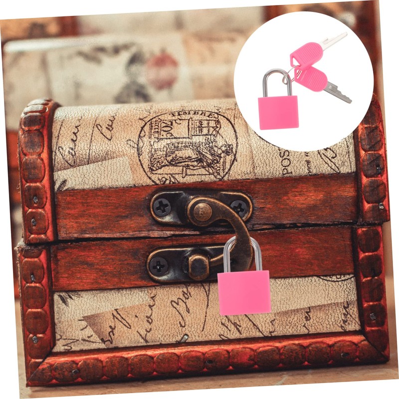 jojofuny Copper Lock Keys for Diary Book Travel Locks with